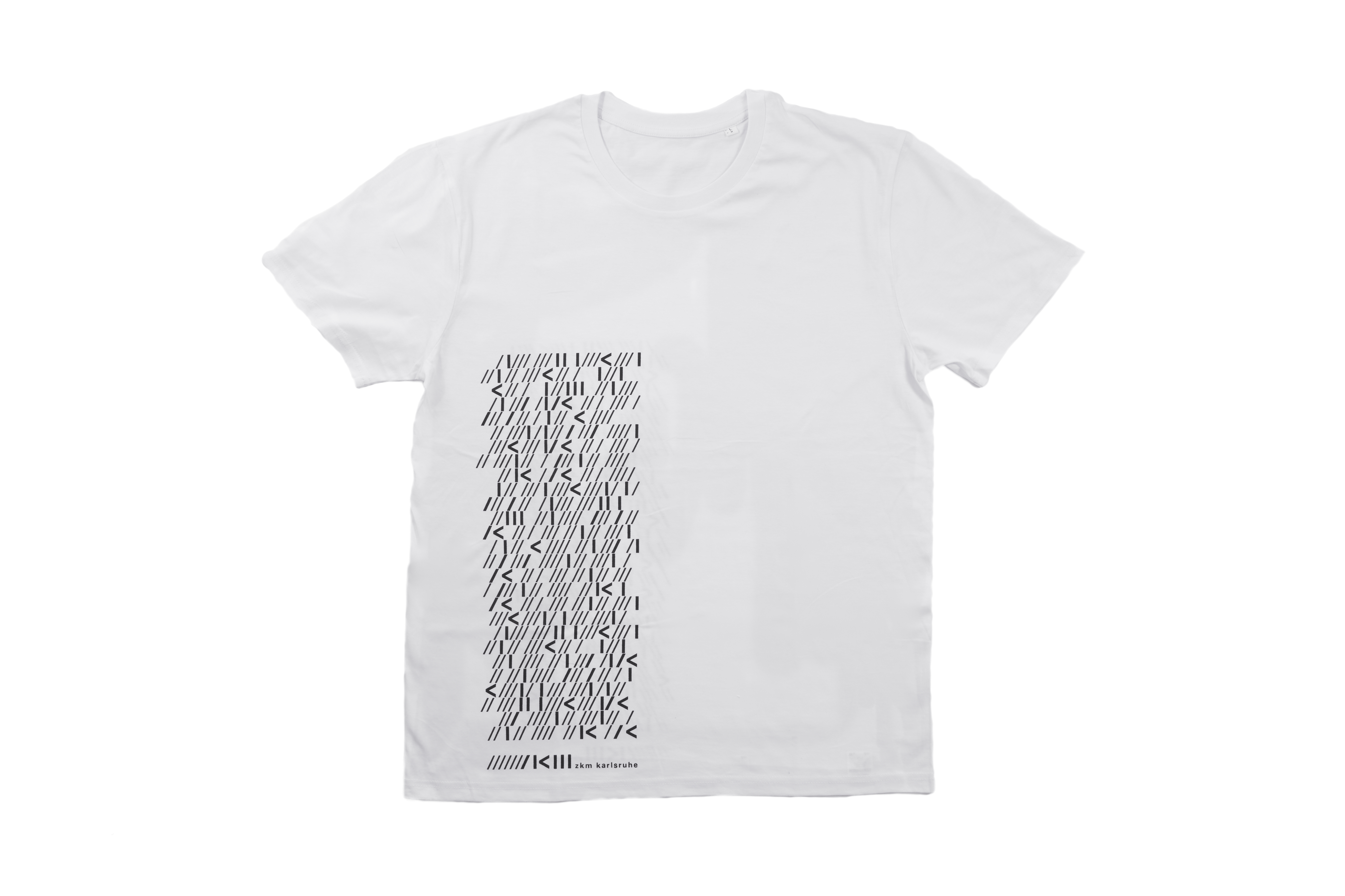 ZKM T-Shirt Unisex - weiß - XL