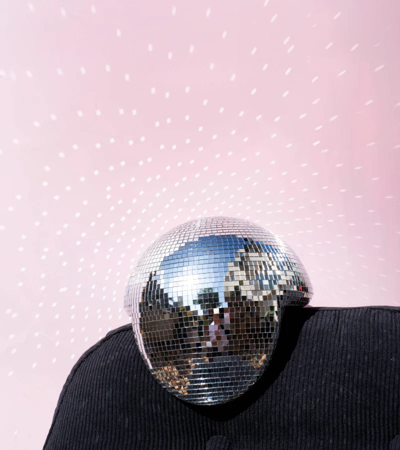 Melted Disco Ball