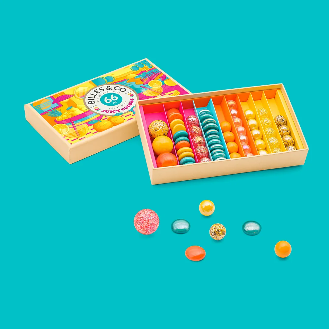 Murmel-Set Juicy Colors